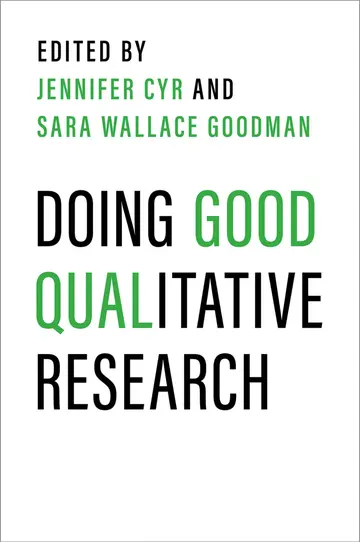 Cover of Doing Good Qualitative Research