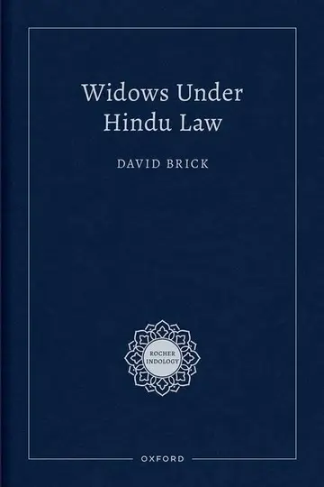 Cover of Widows Under Hindu Law