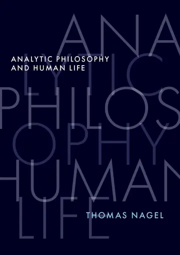 Cover of Analytic Philosophy and Human Life