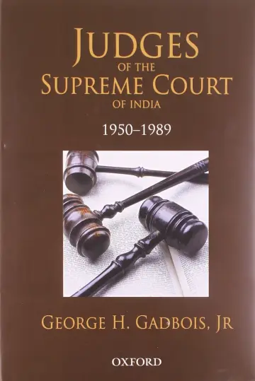 Cover of Judges of the Supreme Court of India (1950-1989)