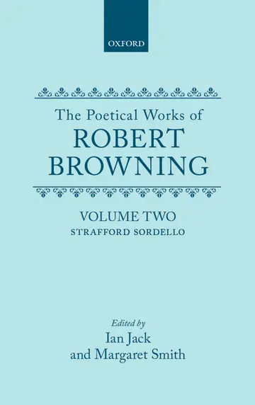 Cover of The Poetical Works of Robert Browning