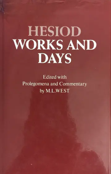 Cover of Works and Days