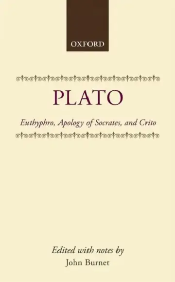 Cover of Euthyphro, Apology of Socrates, and Crito