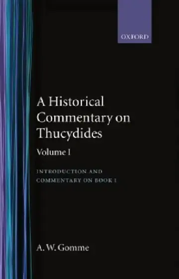 Cover of A Historical Commentary on Thucydides