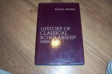Cover of History of Classical Scholarship from 1300 to 1850