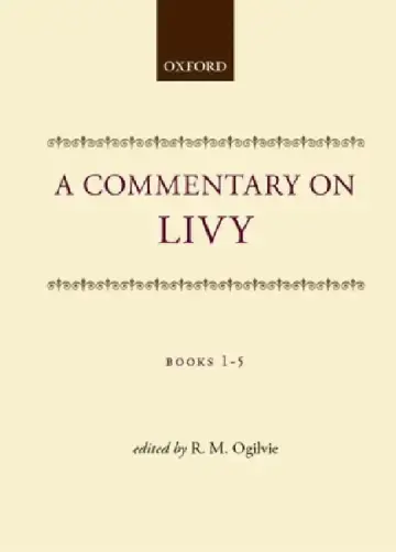 Cover of Commentary on Livy Books 1-5 C