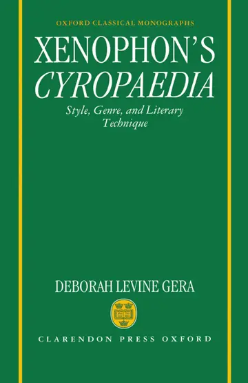 Cover of Xenophon's Cyropaedia