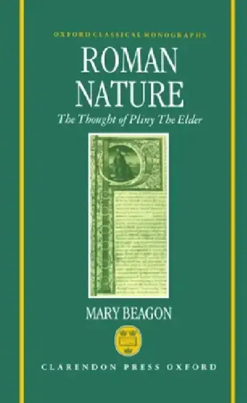Cover of Roman Nature the Thought of Pliny of Elder