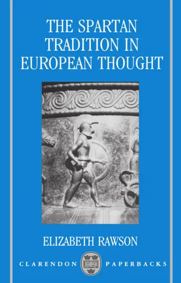 Cover of The Spartan Tradition in European Thought