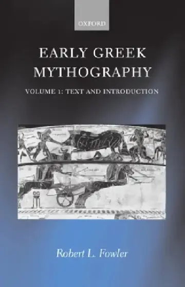 Cover of Early Greek Mythography