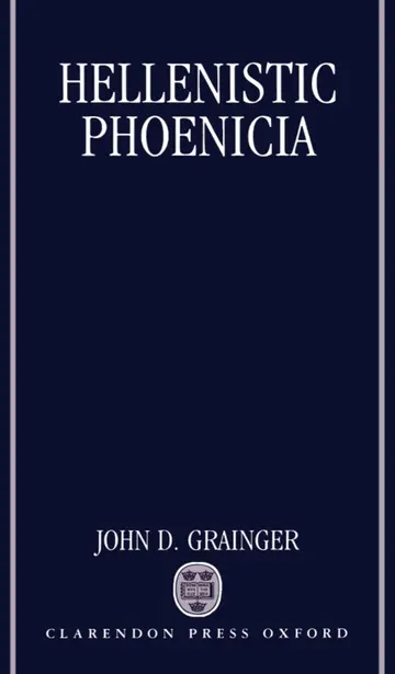 Cover of Hellenistic Phoenicia