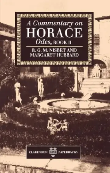 Cover of A Commentary on Horace