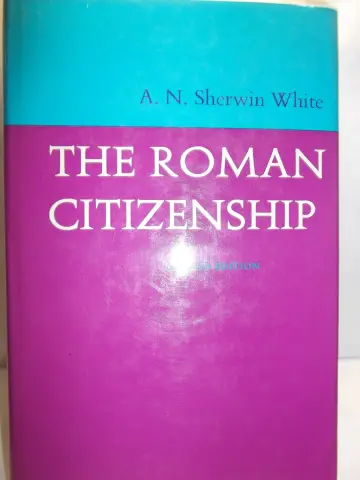 Cover of The Roman Citizenship