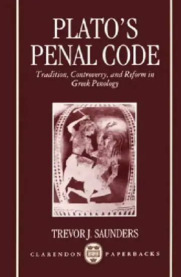 Cover of Plato's Penal Code
