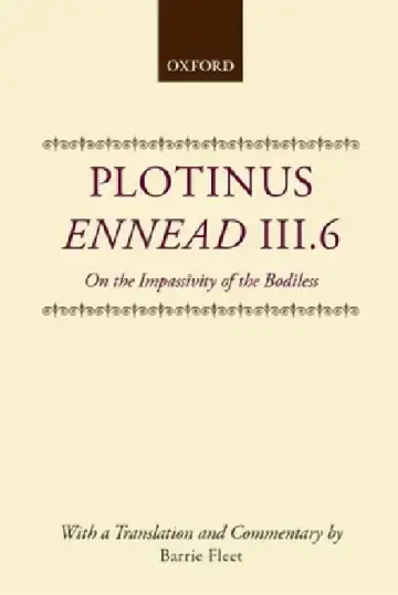 Cover of Ennead III.6