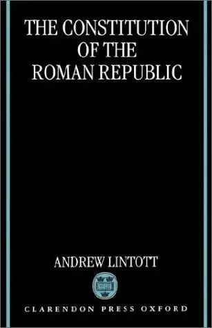 Cover of The Constitution of the Roman Republic