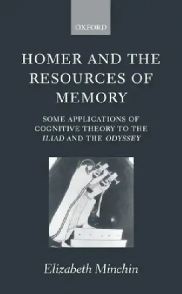 Cover of Homer and the Resources of Memory