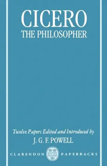 Cover of Cicero the Philospher