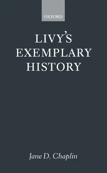 Cover of Livy's Exemplary History