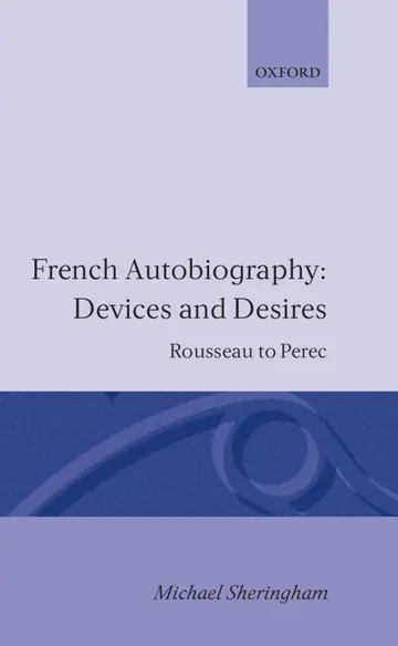 Cover of French Autobiography