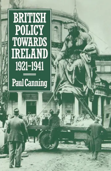 Cover of British Policy Towards Ireland