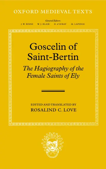 Cover of Goscelin of Saint-Bertin