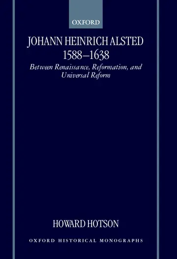 Cover of Johann Heinrich Alsted 1588-1638