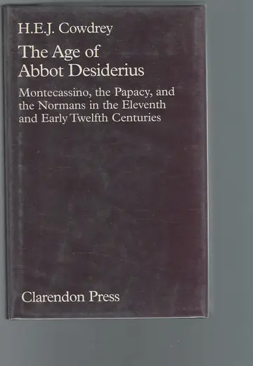 Cover of The Age of Abbot Desiderius