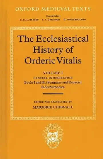Cover of The Ecclesiastical History of Orderic Vital