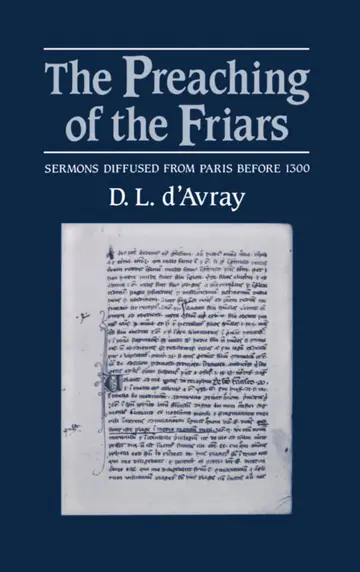Cover of The Preaching of the Friars