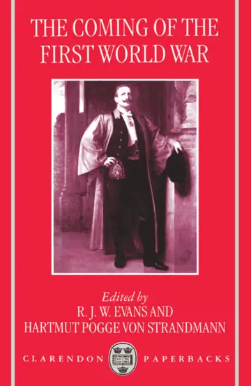 Cover of The Coming of the First World War