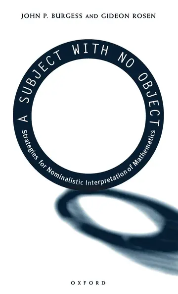 Cover of A Subject with No Object