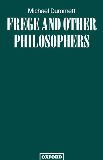 Cover of Frege and Other Philosophers