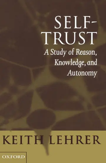 Cover of Self-Trust