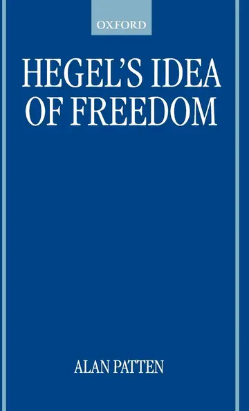 Cover of Hegel's Idea of Freedom