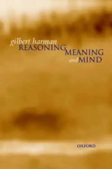 Cover of Reasoning, Meaning, and Mind