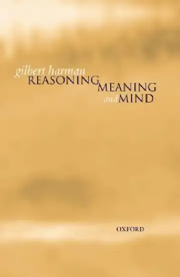 Cover of Reasoning, Meaning, and Mind