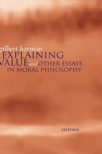Cover of Explaining Value