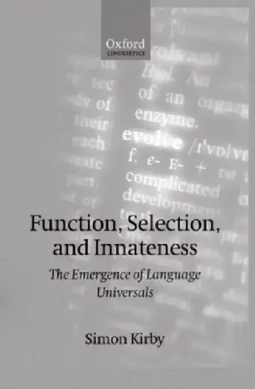 Cover of Function, Selection, and Innateness