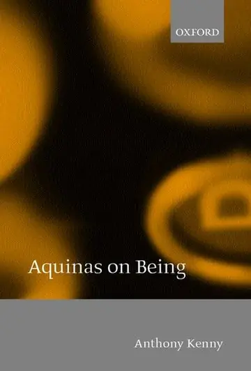 Cover of Aquinas on Being
