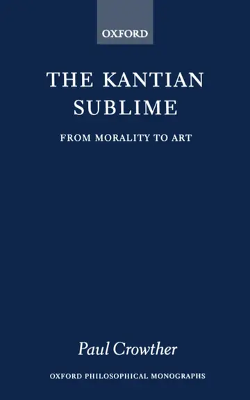 Cover of The Kantian Sublime