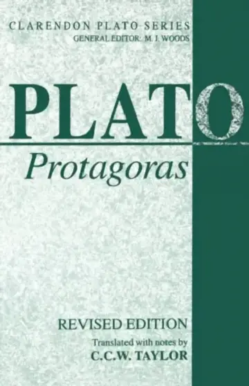 Cover of Plato Protagoras