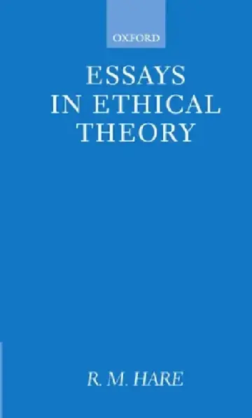 Cover of Essays in Ethical Theory