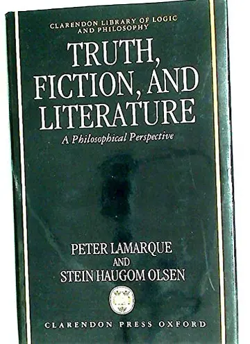 Cover of Truth, Fiction and Literature