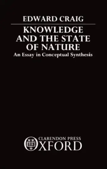 Cover of Knowledge and the State of Nature