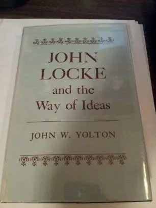 Cover of Locke and the Way of Ideas