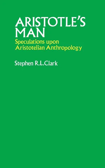 Cover of Aristotle's Man