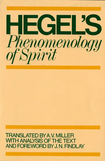 Cover of Phenomenology of Spirit
