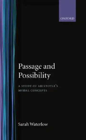 Cover of Passage and Possibility