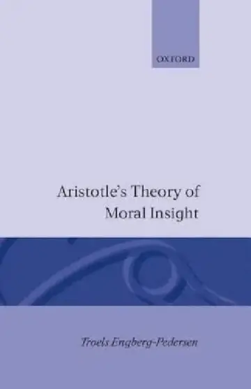 Cover of Aristotle's Theory of Moral Insight